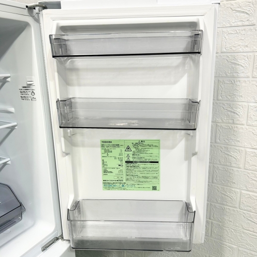 東芝 冷蔵庫 2ドア 小型 2022年製