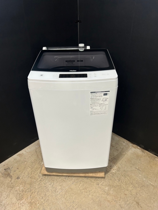 590mmHaier 全自動洗濯機 JW-KD85B(W) - 洗濯機